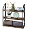 NEX™ 17" Brown Wall-Mounted 3-Tier Spice Rack Organizer